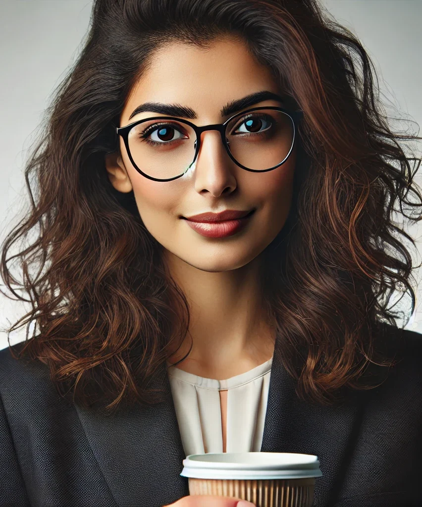 Atika Razzaq, Q-grader at Rust Coffee, analyzing coffee aromas during a professional cupping session.