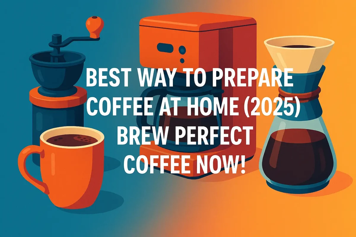 Best way to prepare coffee at home (2025) - engineer-tested gear and timing hacks