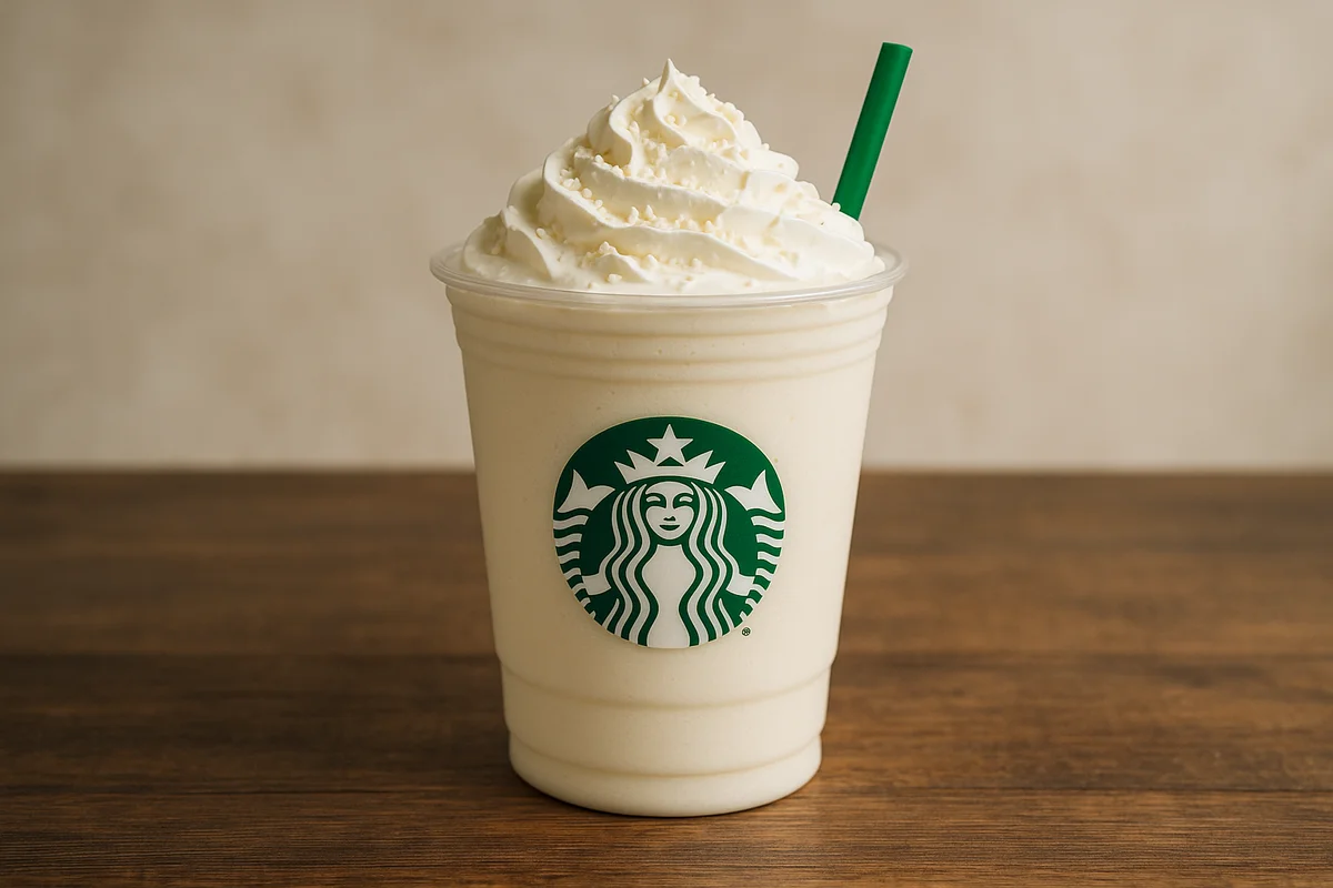 Starbucks White Chocolate, a creamy and indulgent caffeine-free treat that’s sweet and comforting.