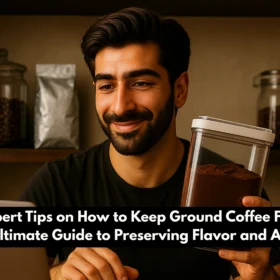 How to keep ground coffee fresh using airtight containers, vacuum-sealed bags, and proper storage in a cool, dry pantry to preserve flavor and aroma.